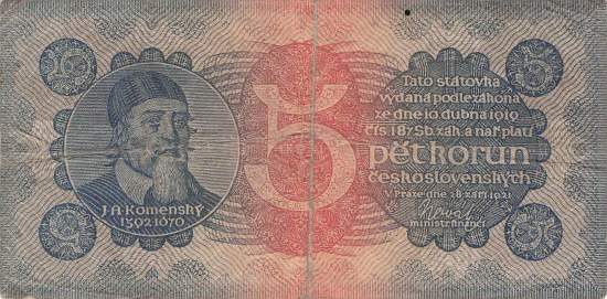 5 Kronen 1921 p.15 Serie 2